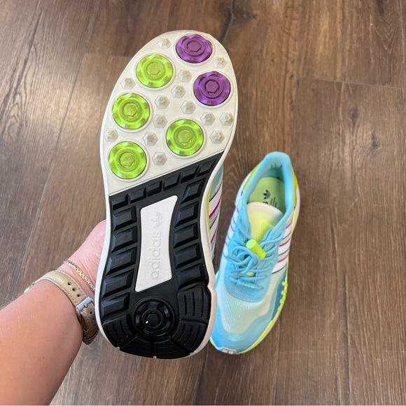 Adidas Choigo Hazy Sky Hi-Res Yellow SZ 8 - Picture 8 of 8